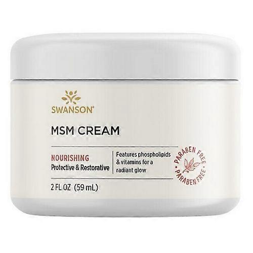 Swanson Vitamins MSM 面霜, 2 Oz