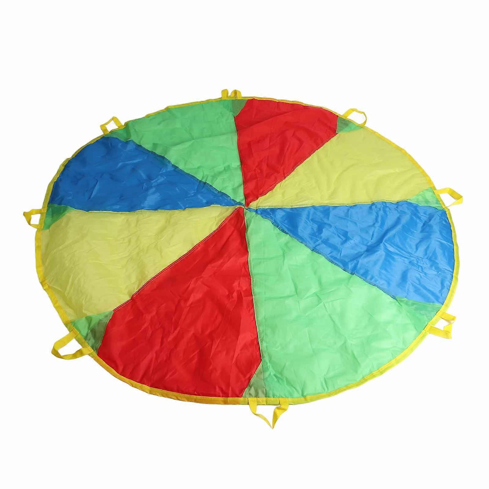 1.8m Jump Sack Rainbow Umbrella Umbrella Parachute Sport Activity Game Accessory
