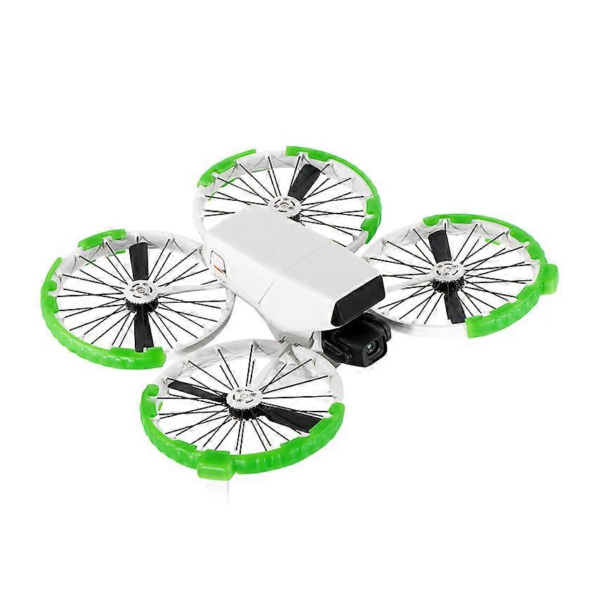 Drone Paddle Bump Ring TPU Bump Sleeve DJI Drone Accessories for DJI Flip (Fluorescent Green)