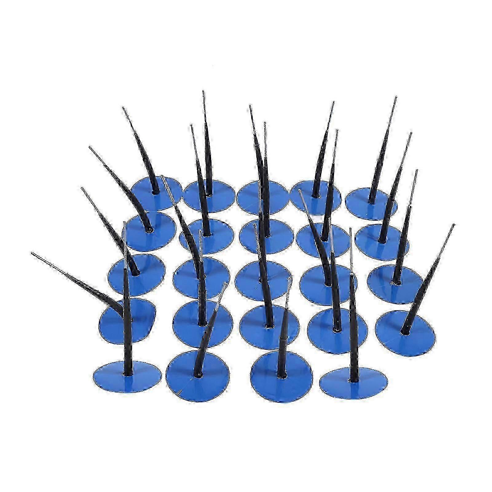 24pcs Auto Tubeless Tyre Puncture Repair Wired 4.5mm Mushroom Plug Patch