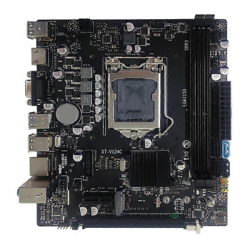 B75 Desktop Moederbord 2 x DDR3 PCI-E X16 USB3.0 LGA 1155 Ondersteuning voor M.2 NVME