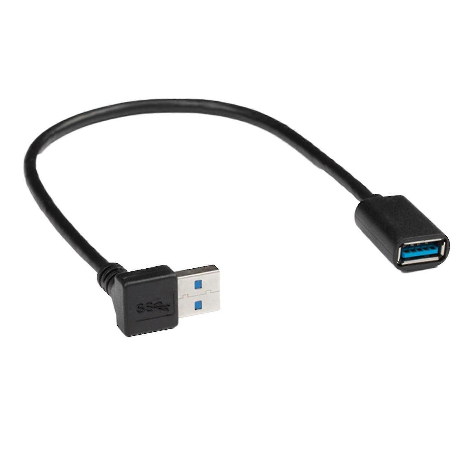 Farfi Usb 3.0 Fe To Type A Right 90 De Adapter Extens Cable