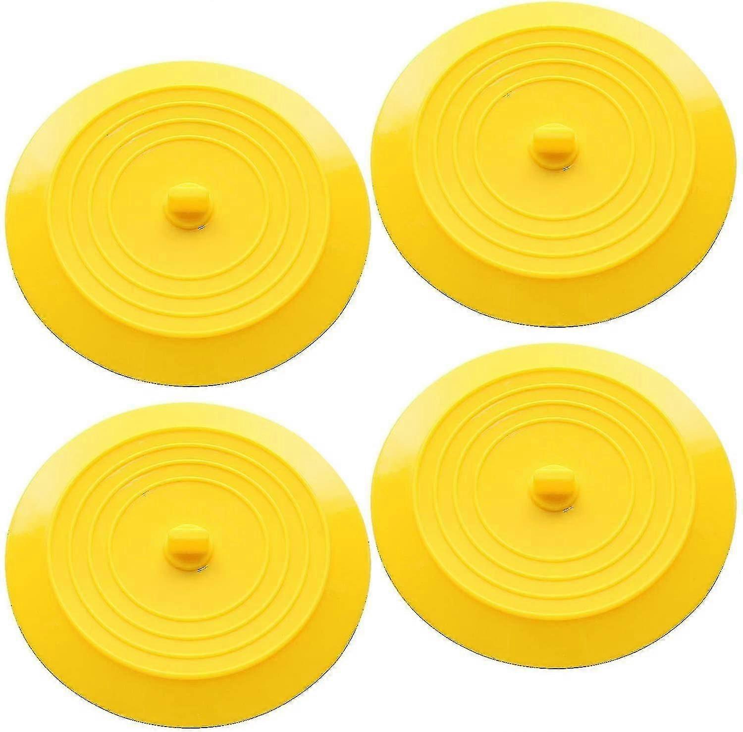 4-piece Set Of Silic Suct Plugs For Kit And Bath