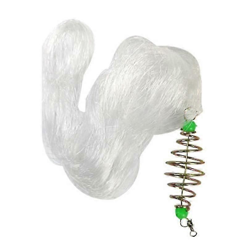 Cast Feeder for Fishing Trap Fishing Net Trap Mesh Luminous Bead Netting Sea Fish Net Tackle Design