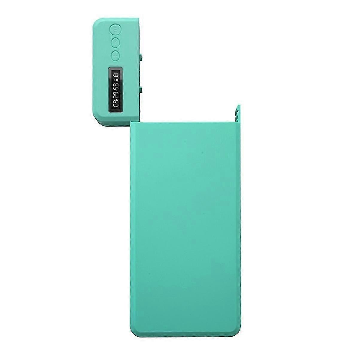 Portable Lock Box, Smart Box, Auxiliary Smoking Cessation Control Artifact, Timed Lock Box(Green)