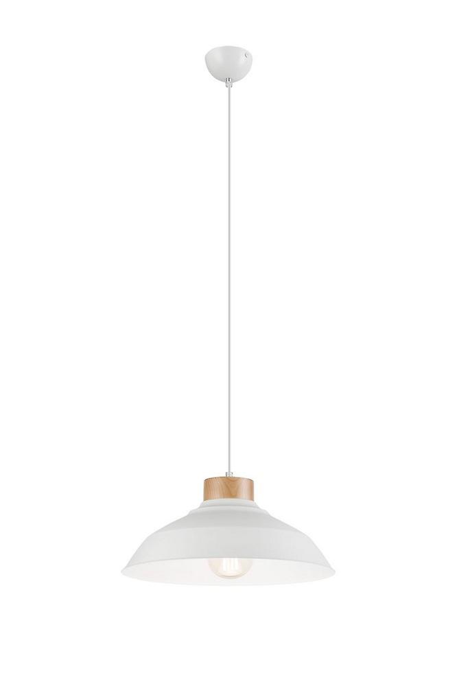 Dome Pendant Ceiling Lights White, 1x E27