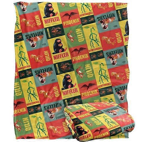 Fantastic Beasts Collage Blanket