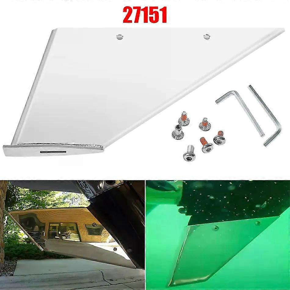 MX 27151 Skeg Guard Protector Safe-Skeg עבור ימאהה נירוסטה בדרגה ימית Skeg Guard Protector נירוסטה