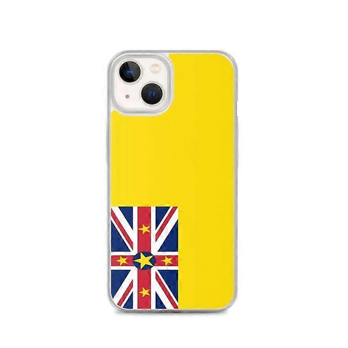 iPhone Case - Niue Flag - iPhone 13 - Full Protection - Soft Silicone - Thin and Light