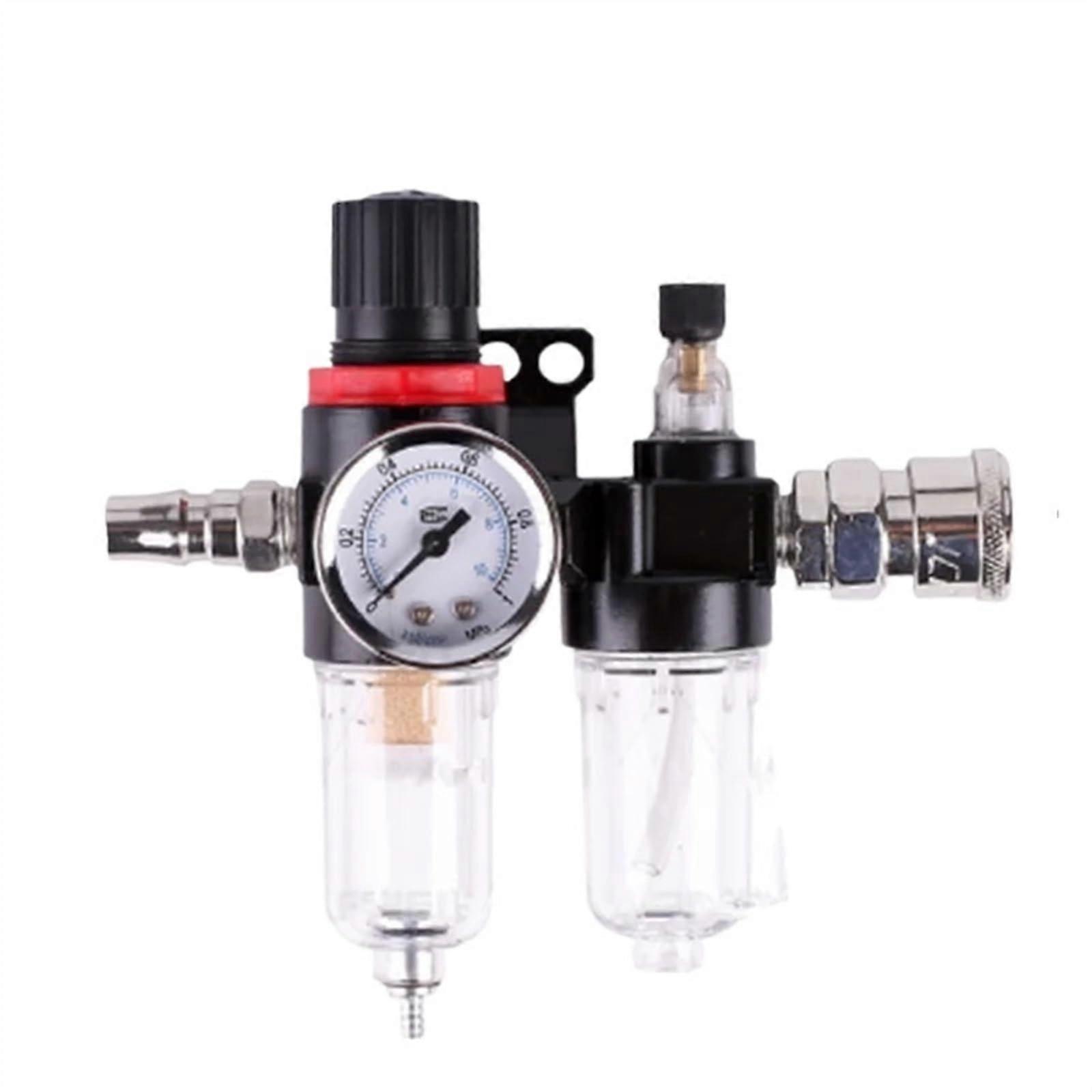 AFR2000 AL2000 G1/4 AFC2000 Air Compressor Oil Water Separator Filter Regulator Trap with 8mm Fitting