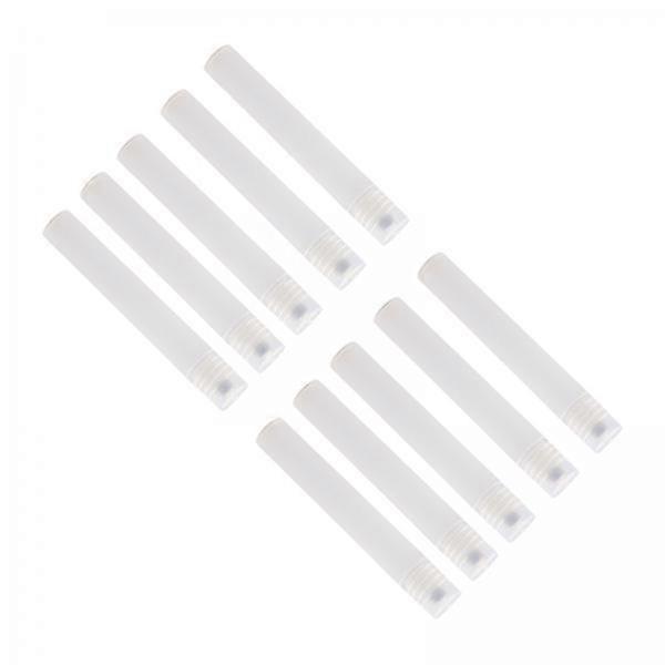 5x10 Count 10ml Plastic Essential Oil Roller Bottles Roll On White
