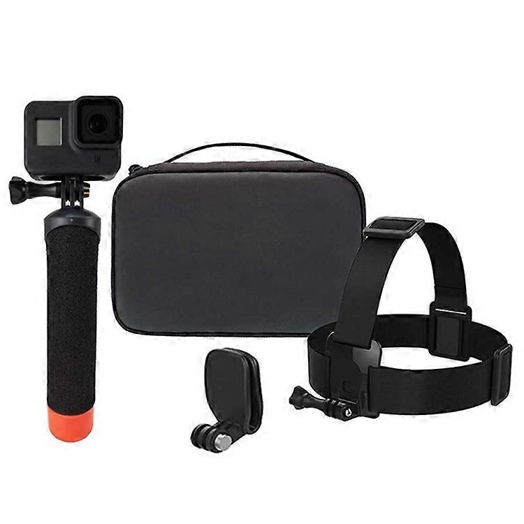 Compatible For GoPro Camera Accessory Adventure Kit (All GoPro Cameras) Diving Buoyancy Selfie Stick Case Bag Set