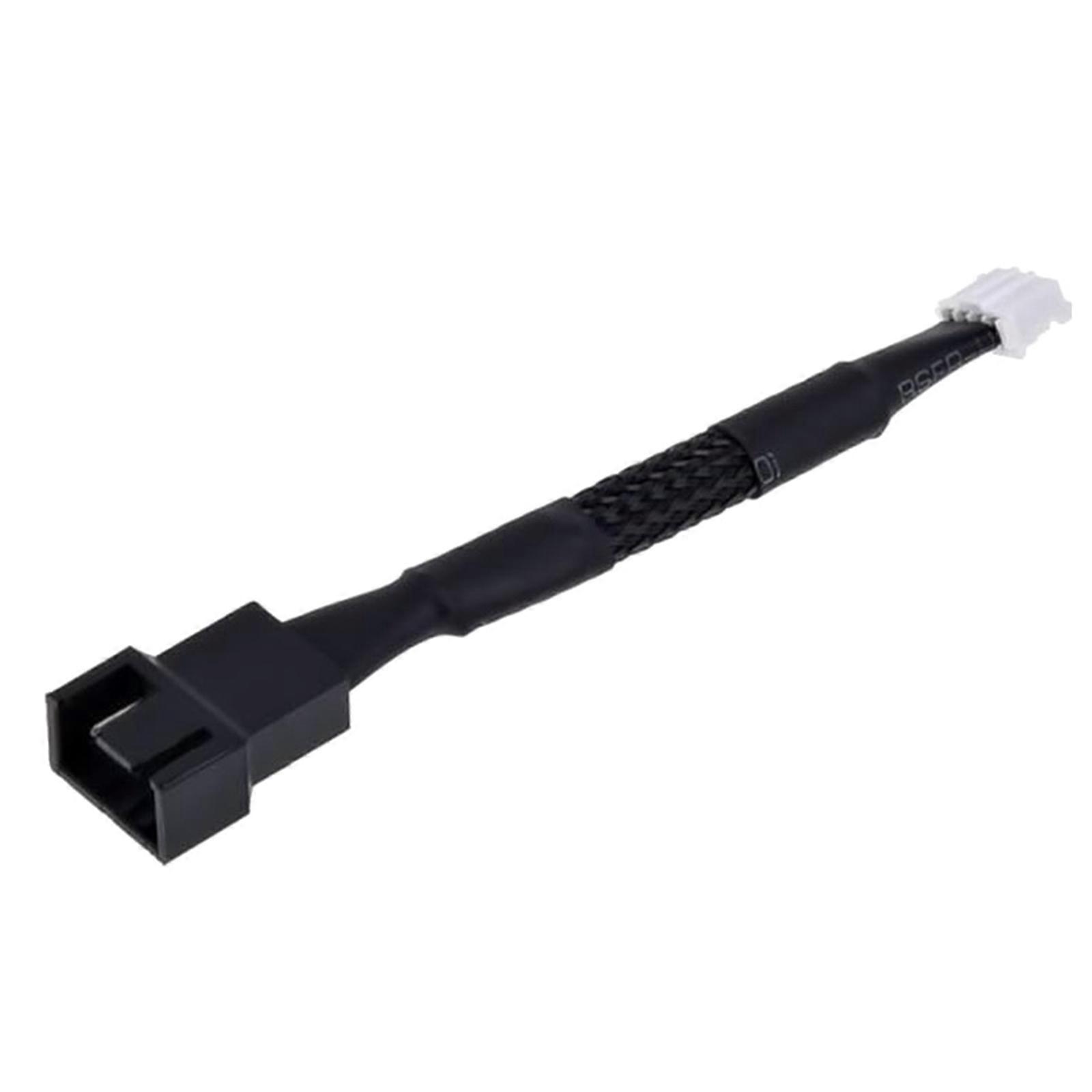 Essential Small 4Pin Cable to 4Pin 3Pin Universal Fan Cable for Computer Graphics Card PWM Fan Adapter Cable