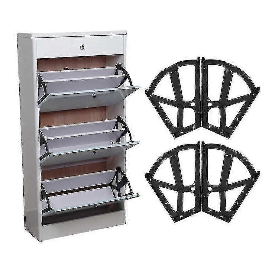 Home Shoes Drawer Cabinet Hinge Shoes Rack - Flip Plate Frame Turning