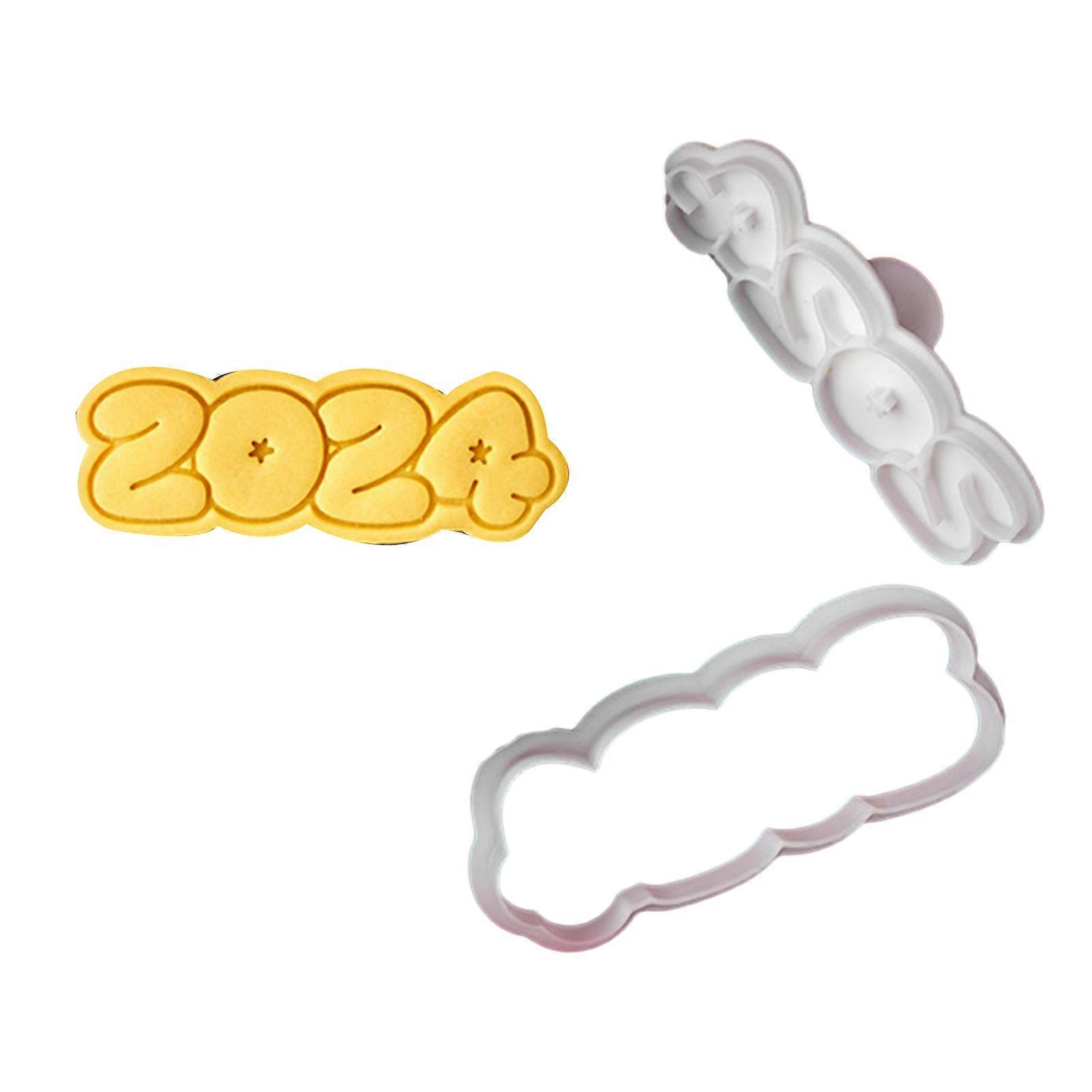 Biscuit Molds Cookie Cutters 2024 Shaped Cookie Moulds Chinese New Year Must Have Bakeware Tool Plastic Material
