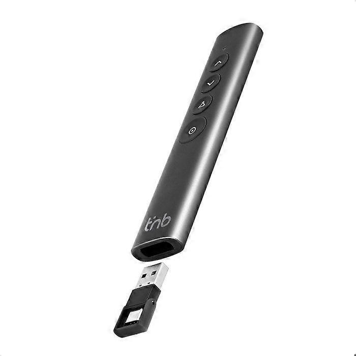 Télécommande de présentation - T'nB - AIRPRESENTER - Rechargeable - 4 modes intégrés - Design en aluminium