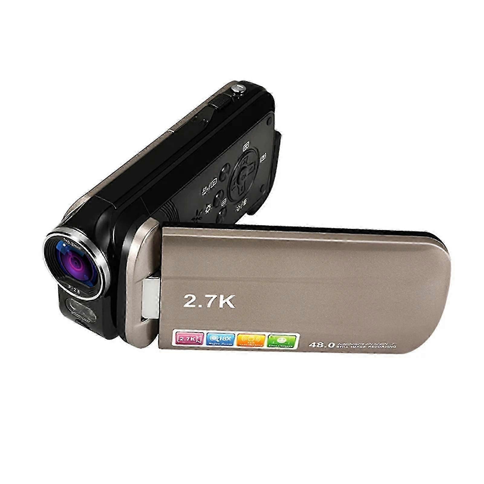 2.7-k Digital Video Camera Camcorder Handheld Portable 720p Dv 18x Zoom Anti-shake Digital Video Camcorder
