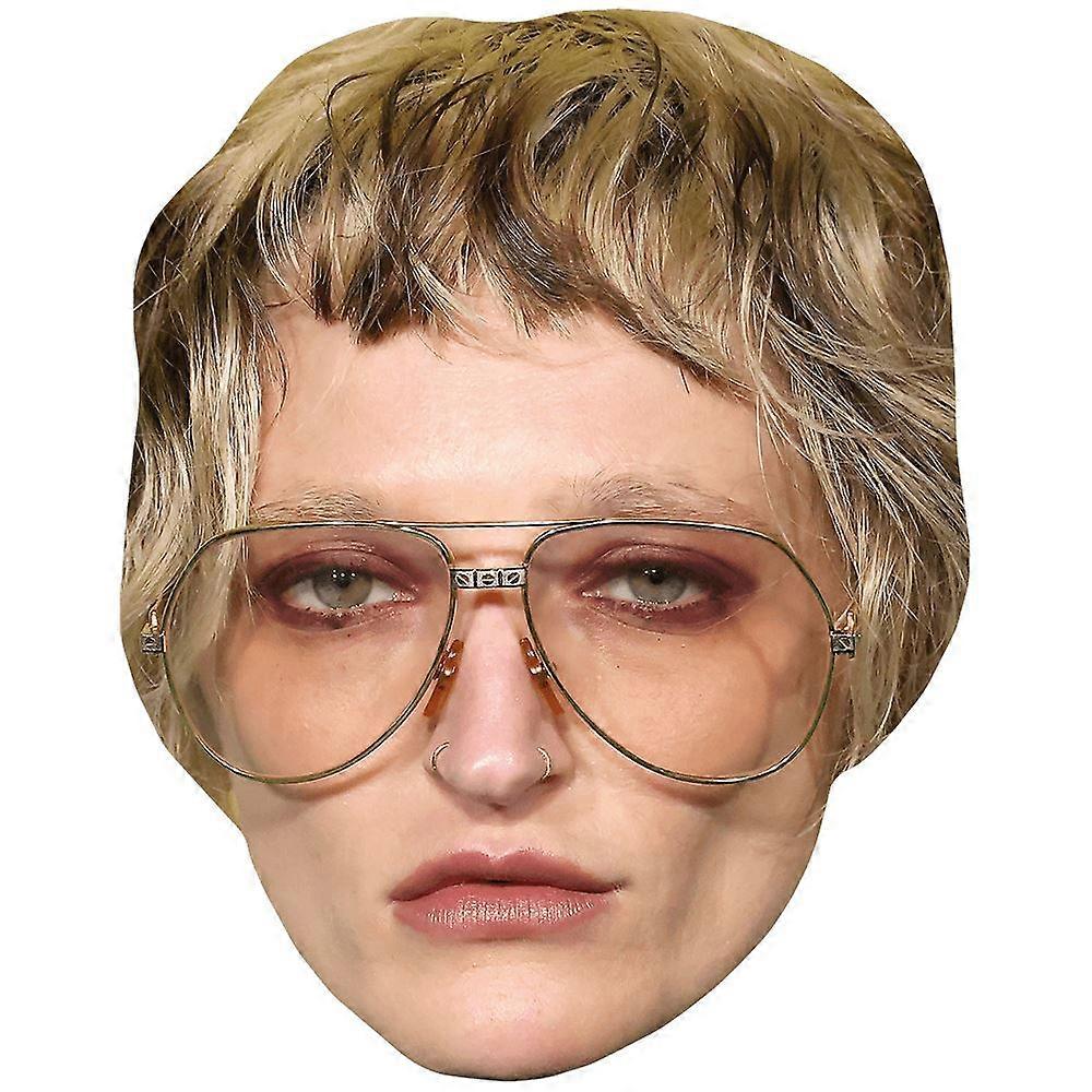 Ryan Jillian Santiago (Glasses) Celebrity Mask, Flat Card Face