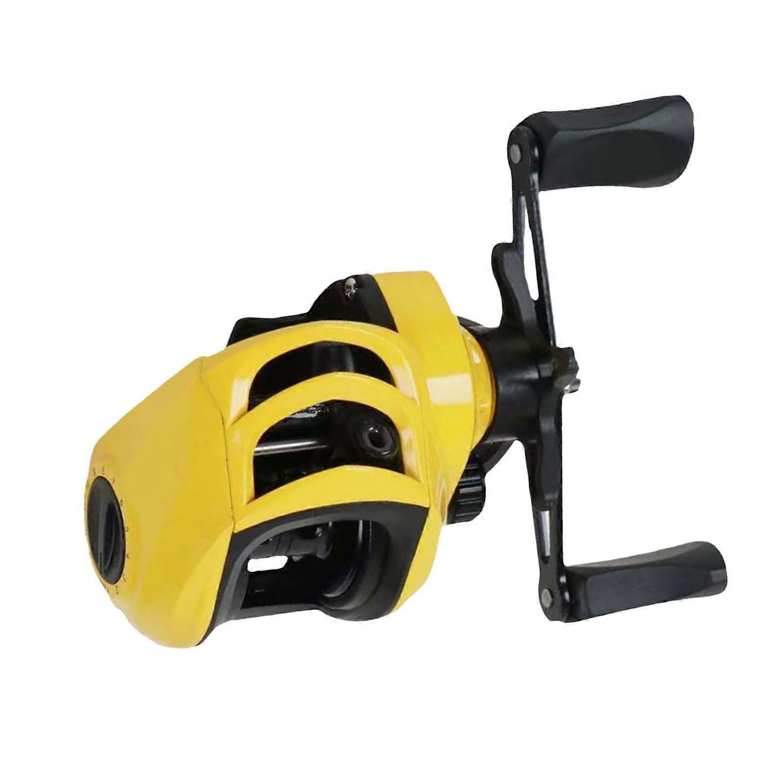 Baitcasting Reel with Magnetic Brake System for Smooth Fishing in Freshwater Lakes, Rivers, and Saltwater