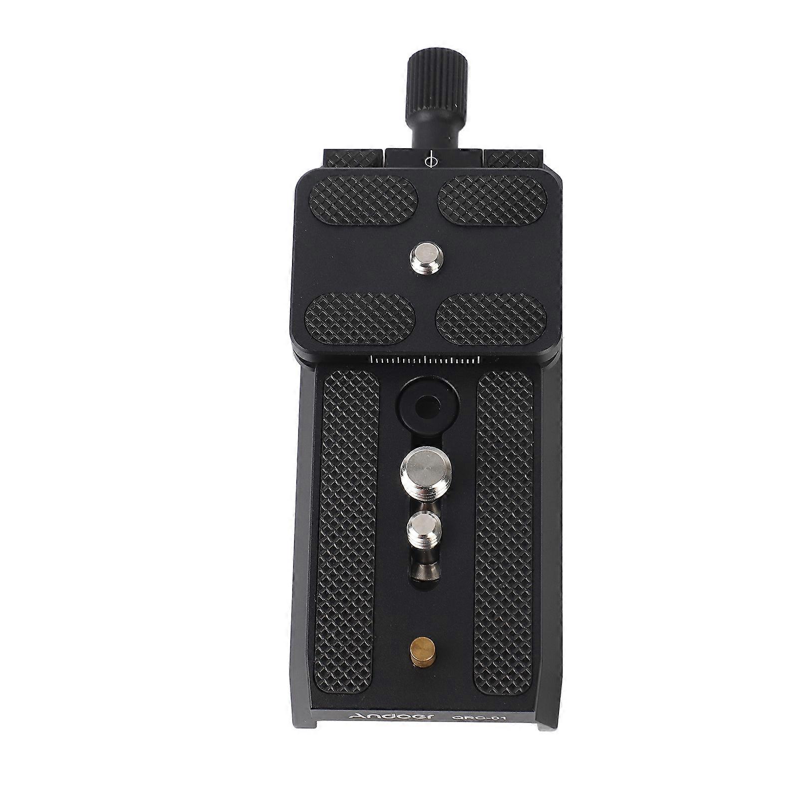 Manfrotto Quick Release Plate - Durable Aluminum Alloy for DSLR & Camcorder Stability