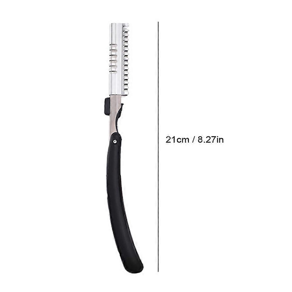 Shaving Razor for Beard Grooming Straight Folding Razors Eyebrow Razor Shaving Tool Random Color