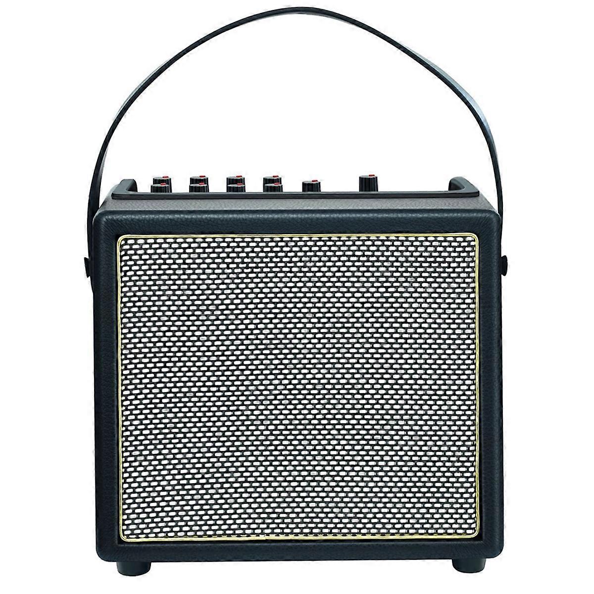 30W Electric Guitar Amplifier Multi-Function OTG BT Battery Amp Multi-Effect Reverb Chorus Delay I