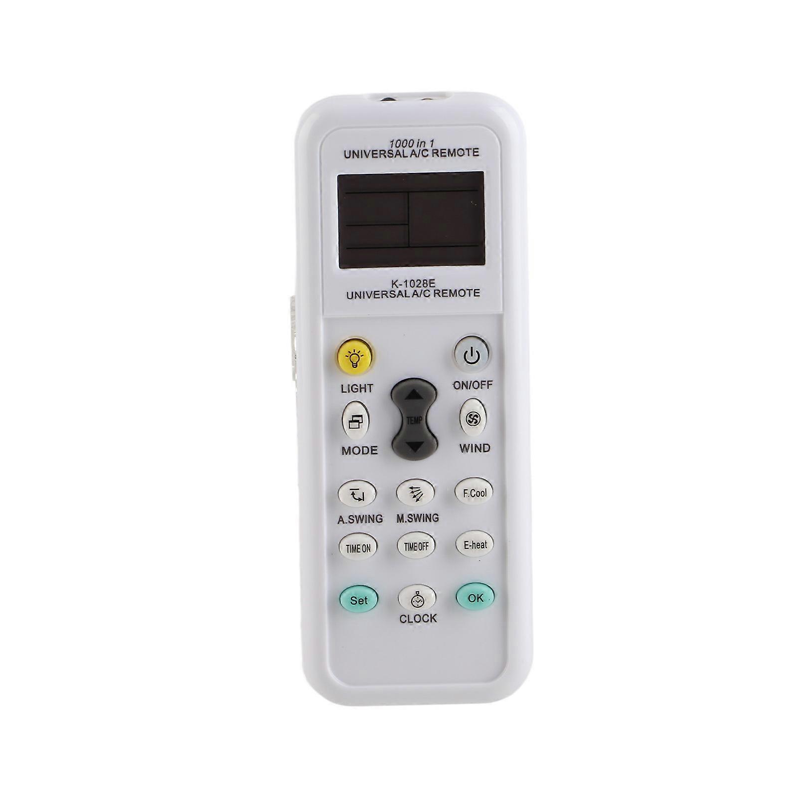 Air Conditioner Remote Control Sensitive Easy Access Replacement AC Remote Control White AC Remote Control