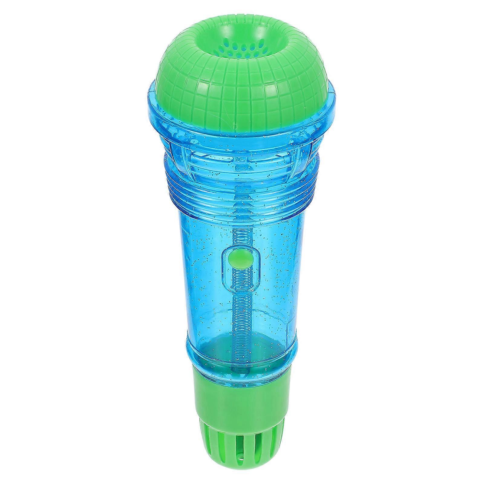 Echo Microphone for Kids Fun Singing Green Teaching Aid Safe Design for Parties Birthdays Early Education