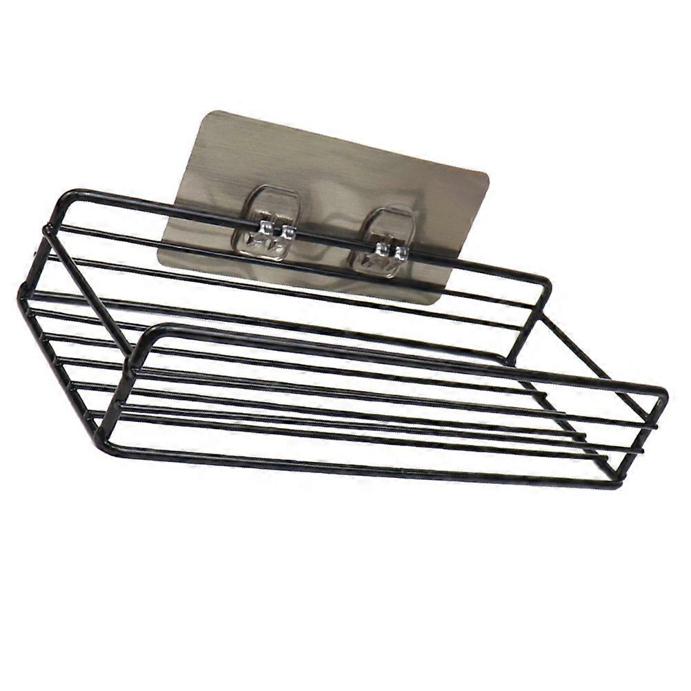 Wall Hanging Shelf, Iron Storage Rack for Efficient Use of Space in Kitchen and Bathrooms