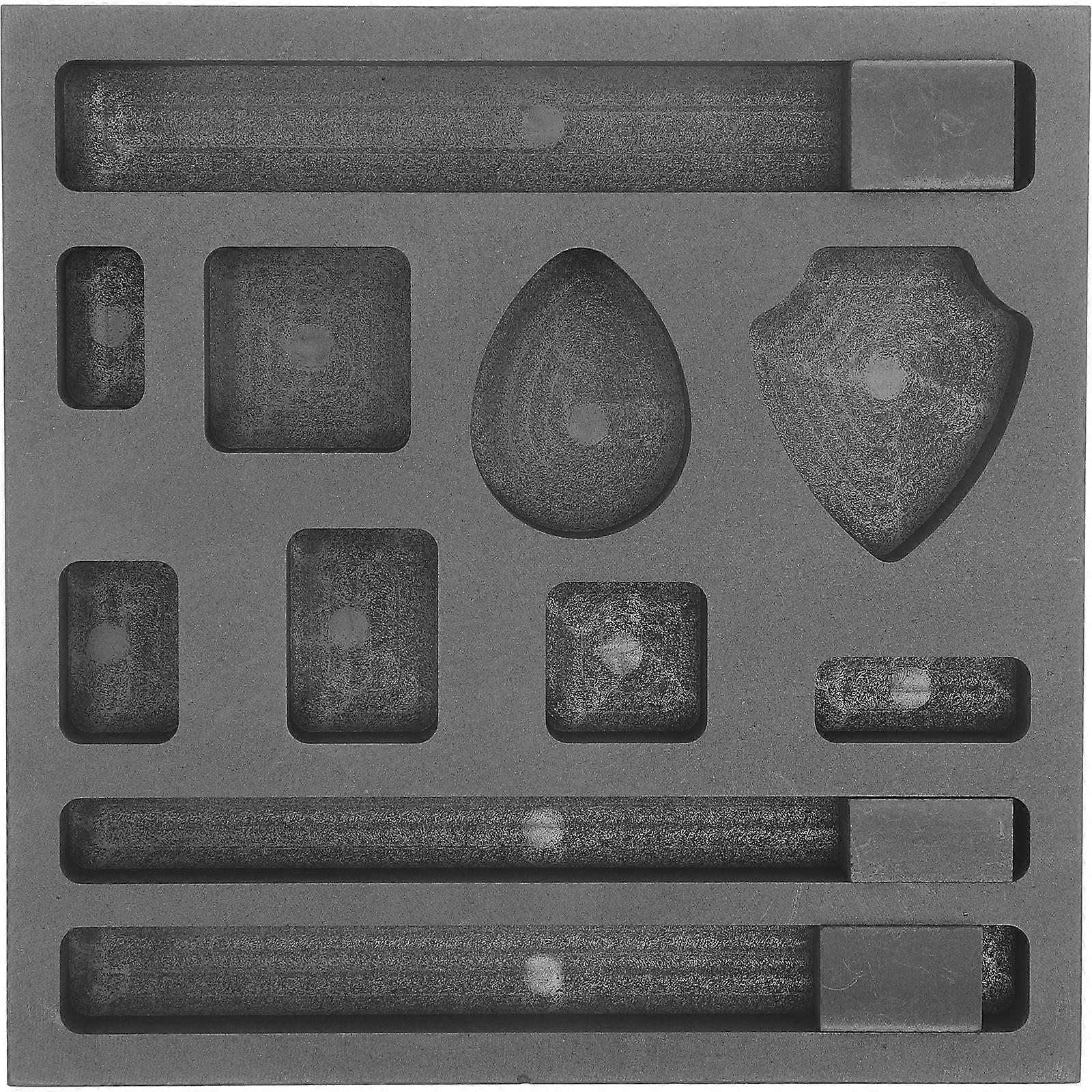 Efficient Graphite Ingot Mold, Versatile Tool for Casting Multiple Metals