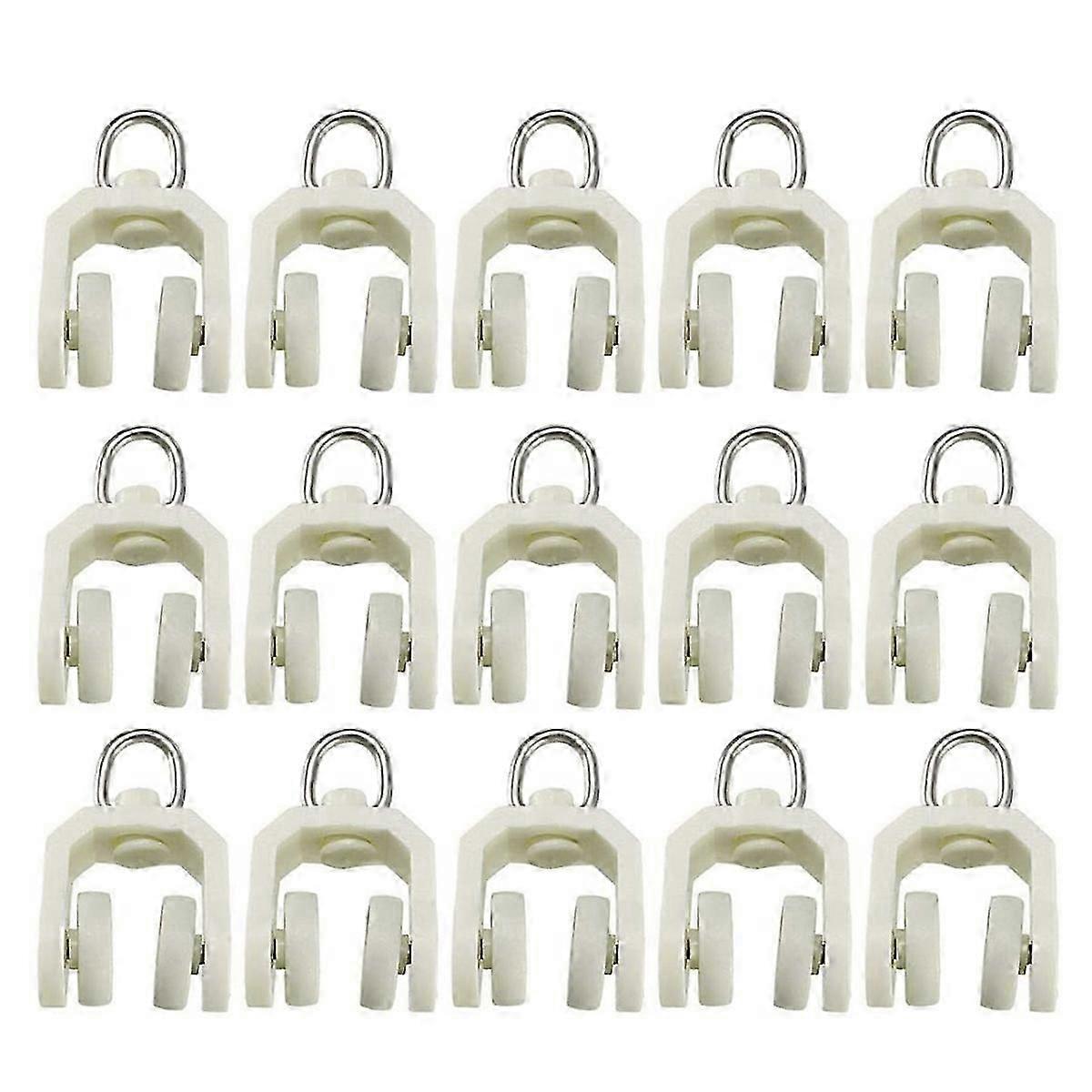 Ceiling Curtain Track Flexible Bendable Curtain Track Rollers Plastic Drapery Rail Sliding Glider f