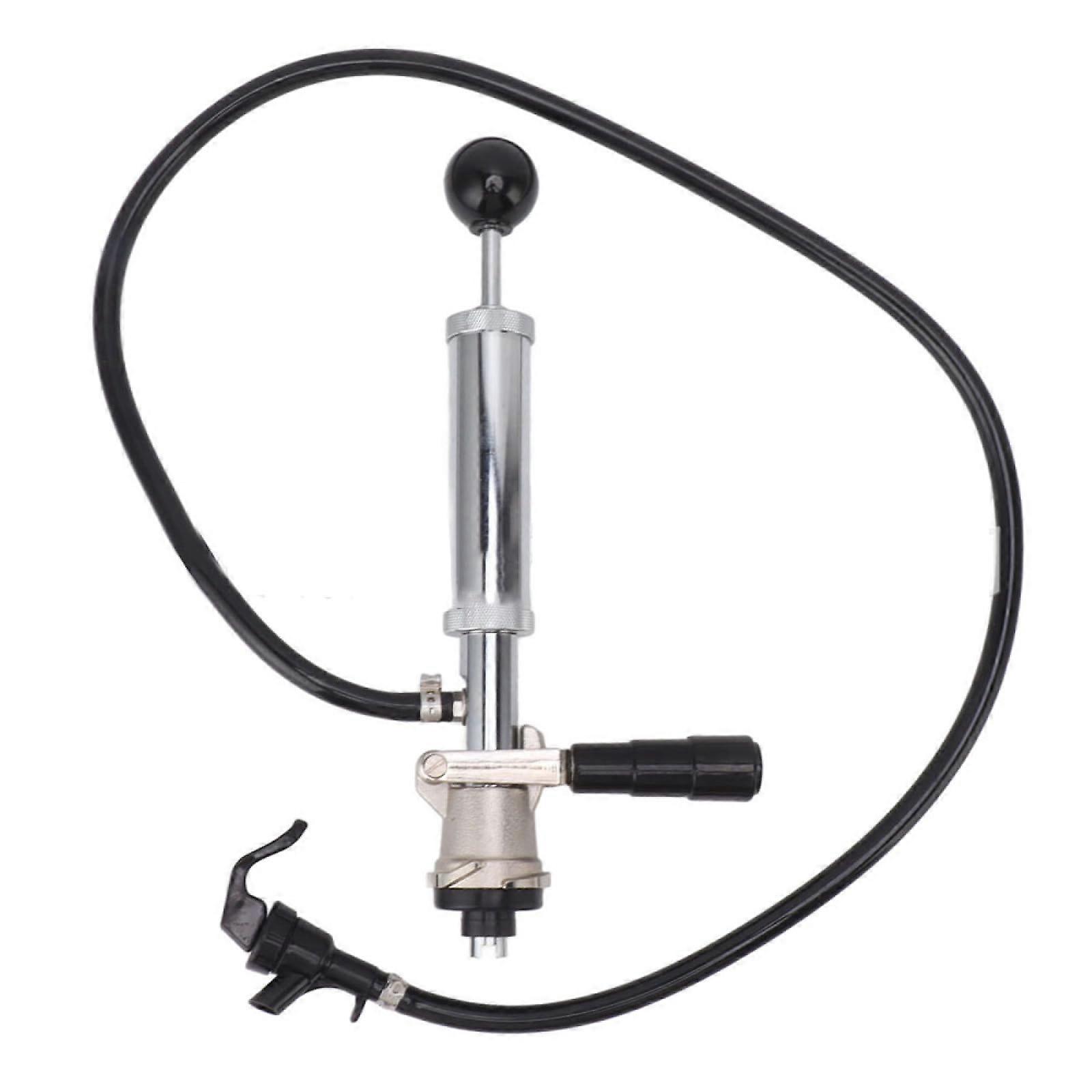 Party Tap Manual Beer Pump for S&D Type Barrels, Compatible with Homebrewing and Kegging Systems, Durable Design