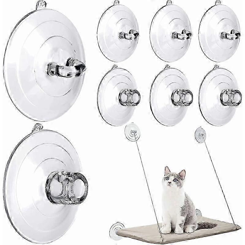 2025 8pcs Suction Cups Cat Window Perch Cat Window Hammock Suction Cup Replacement for Kitty Cat Window P Gift for family GGZ SZRH A-F