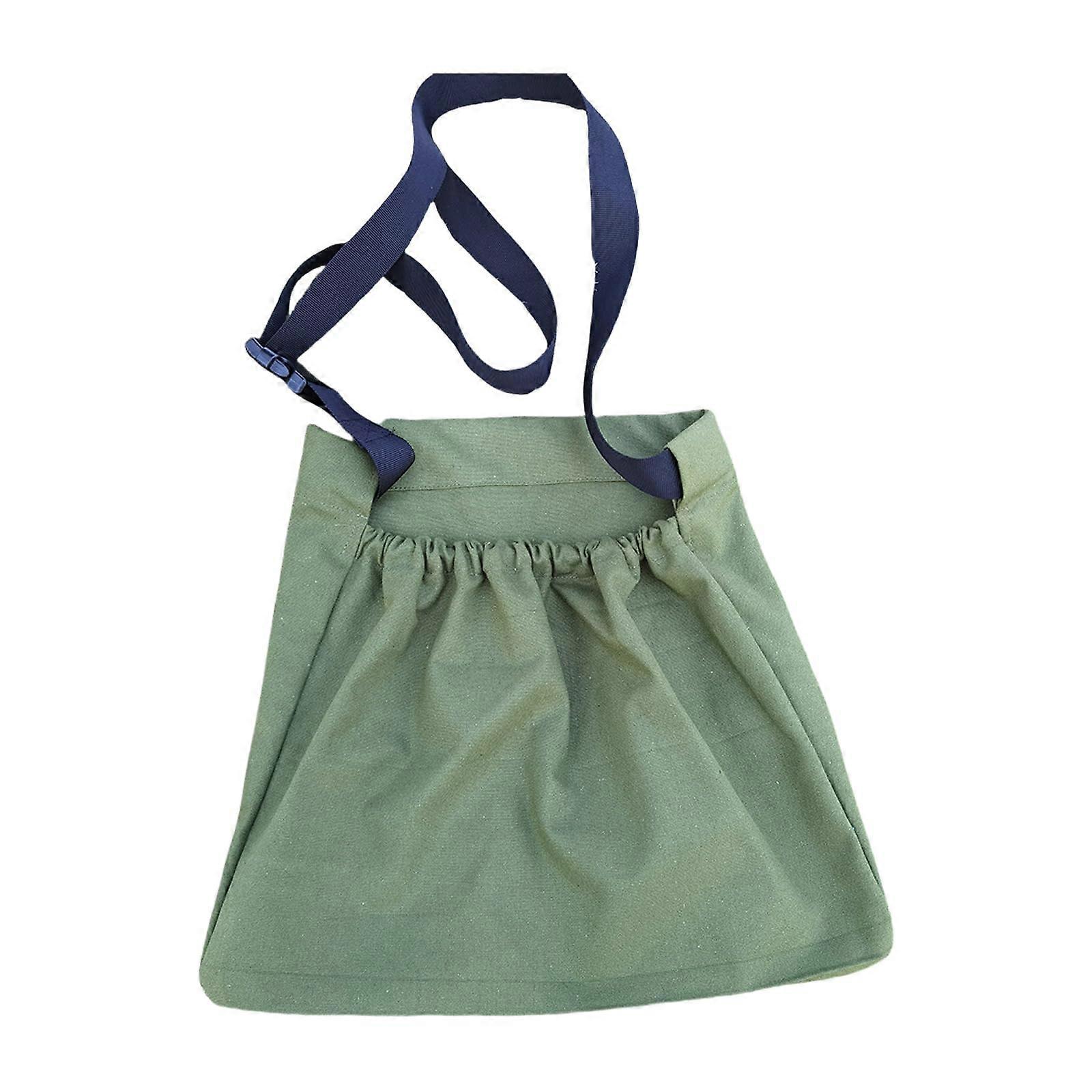 Versatile Outdoor Harvest Bag, Canvas Collection, Adjustable Strap, Durable Garden Gatherer for All Weather Conditions