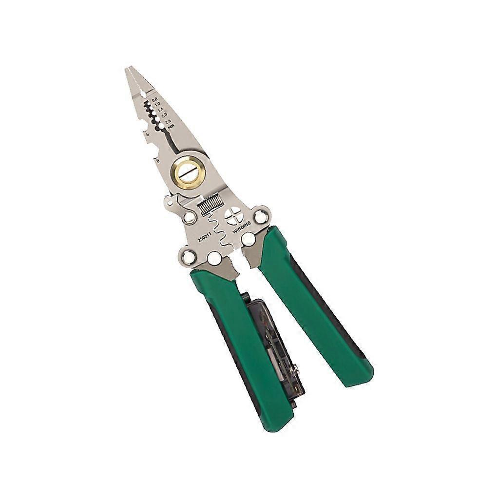Sturdy Wire Strippers With Integrated Voltage Testing Feature Wire Cutter