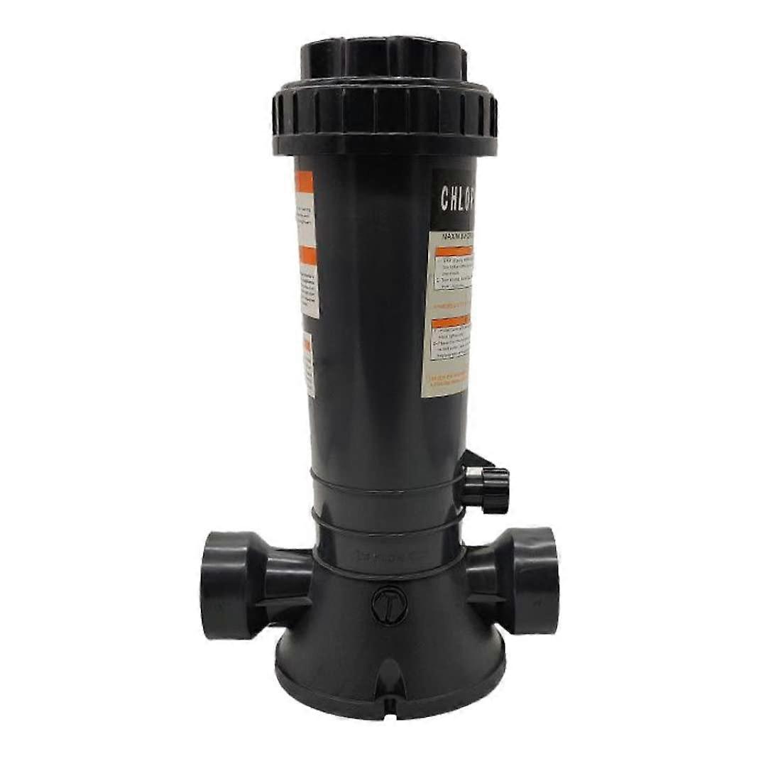 Chlorine Dispenser Automatic Swimming Pool Chemical Dosing Device for Disinfectant, Adjustable Flow Rate, Durable Design