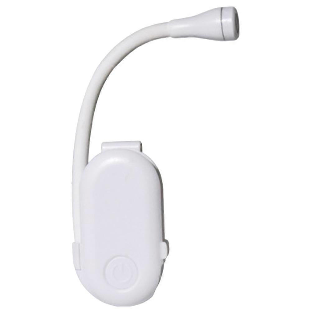 Rechargeable Book Reading Light Minimalist Design Dimmable Flexible For Night Lamp Usage 8x4.6cm 1Set