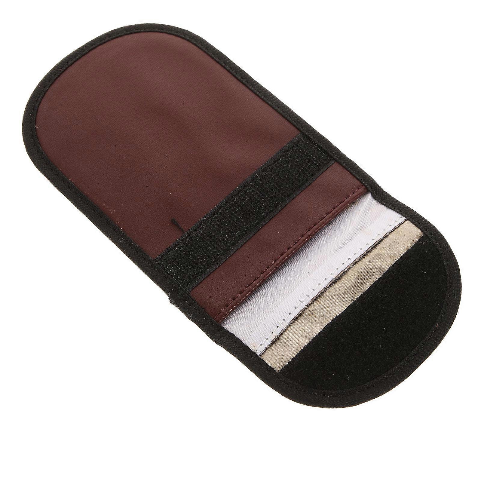 Stylish Durable Key Fob Holder Pouch Faraday Key Protector Bag for House Protection Storage