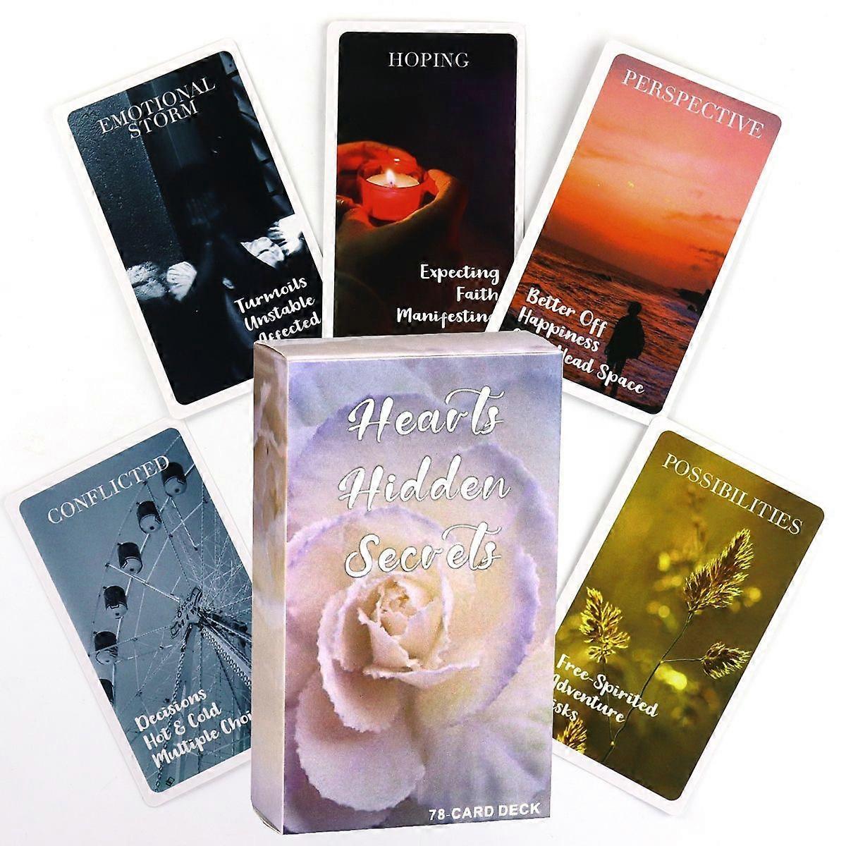 Oracle Cards Deck: Hearts Hidden Secrets - Guidance