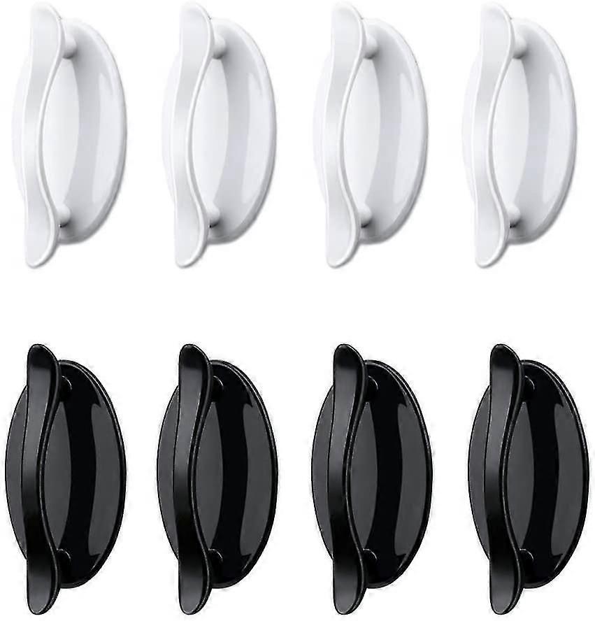 Self Adhesive Handle 8 Pieces Self Adhesive Instant Door Armrest Strong Self Adhesive Handle for Ref