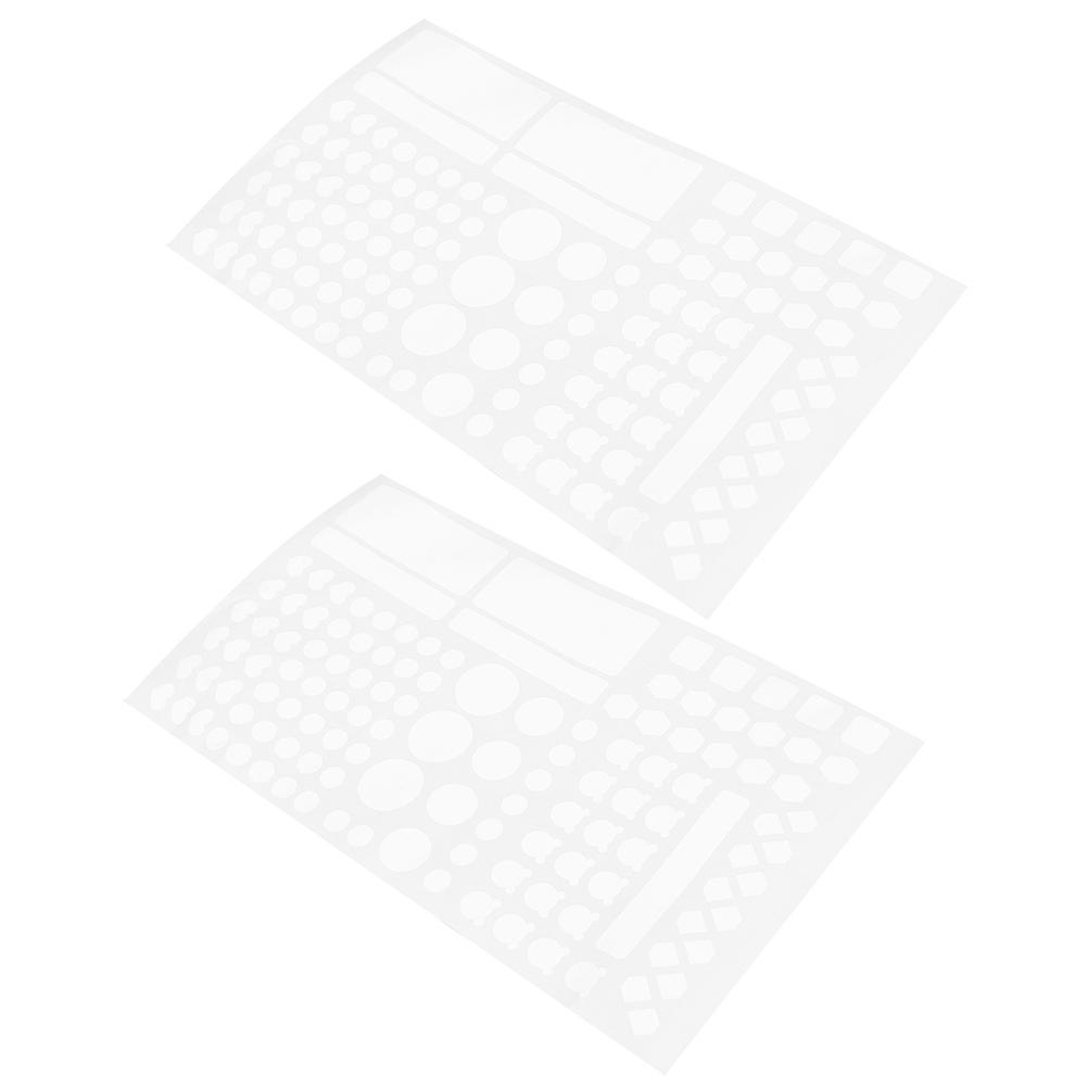 Light Blocking Stickers Led Filters For Router Clocks And Electrical Appliances Room Use 2Set