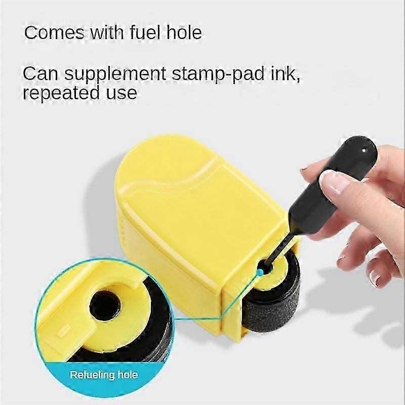 Identity Theft Protection Stamp Roller,for Personal Information Blackout, Privacy Confidential and