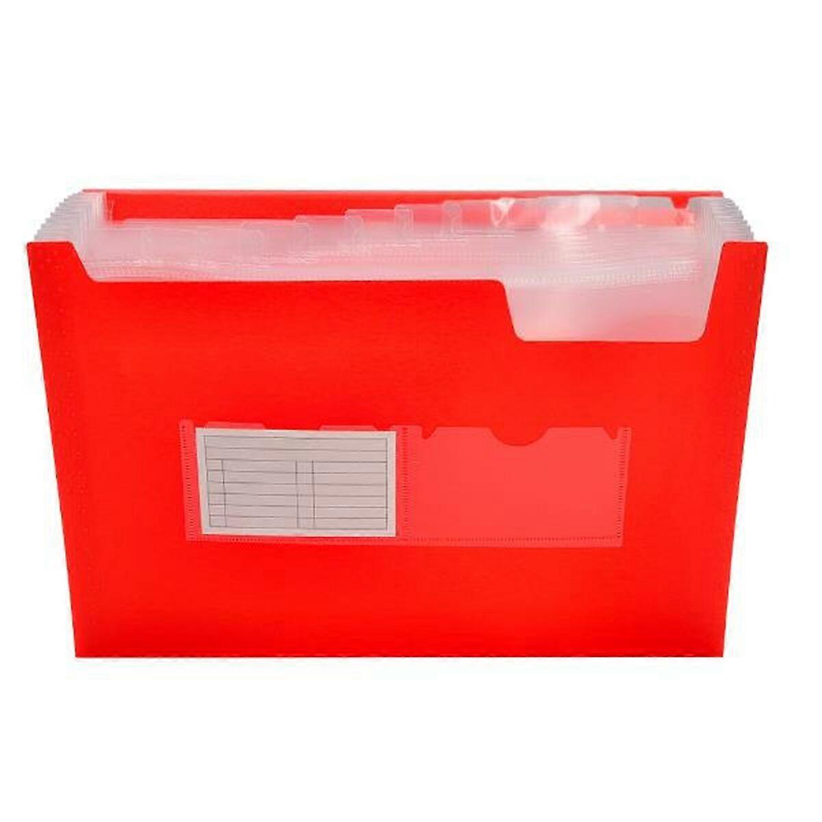 תיקיית ארגונית Liderpapel FU11 אדום A4