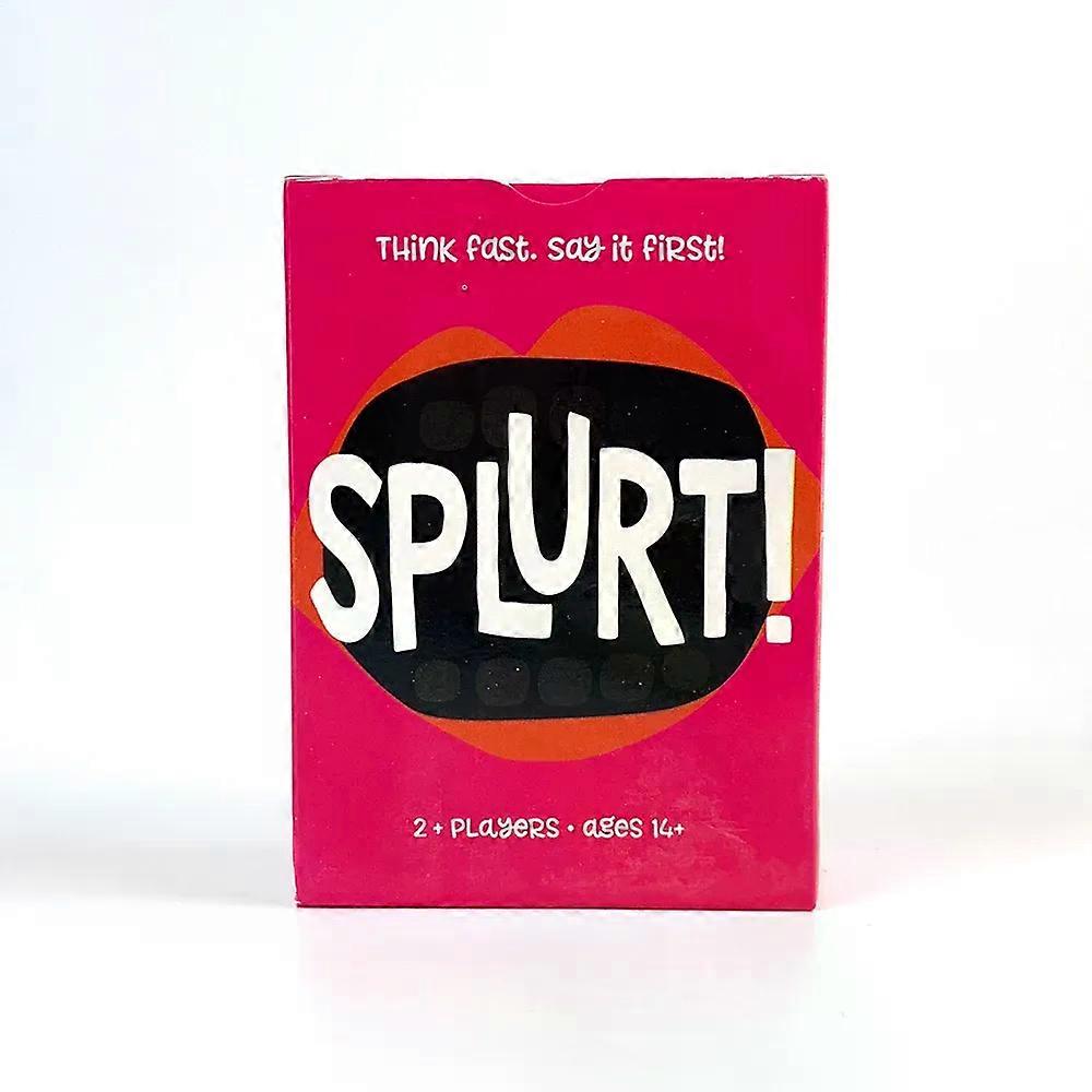 con Splurt Card Game Board Games Multiplayer Interactive Strategic Board Game Friend Party Games Family Entertainment Card Games