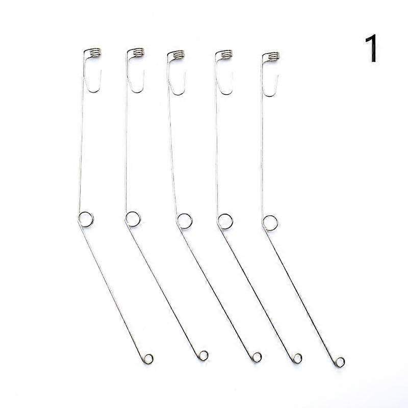 Camping Automatic Fishing Device Spring Ejection Hook Stainless Steel Tackle