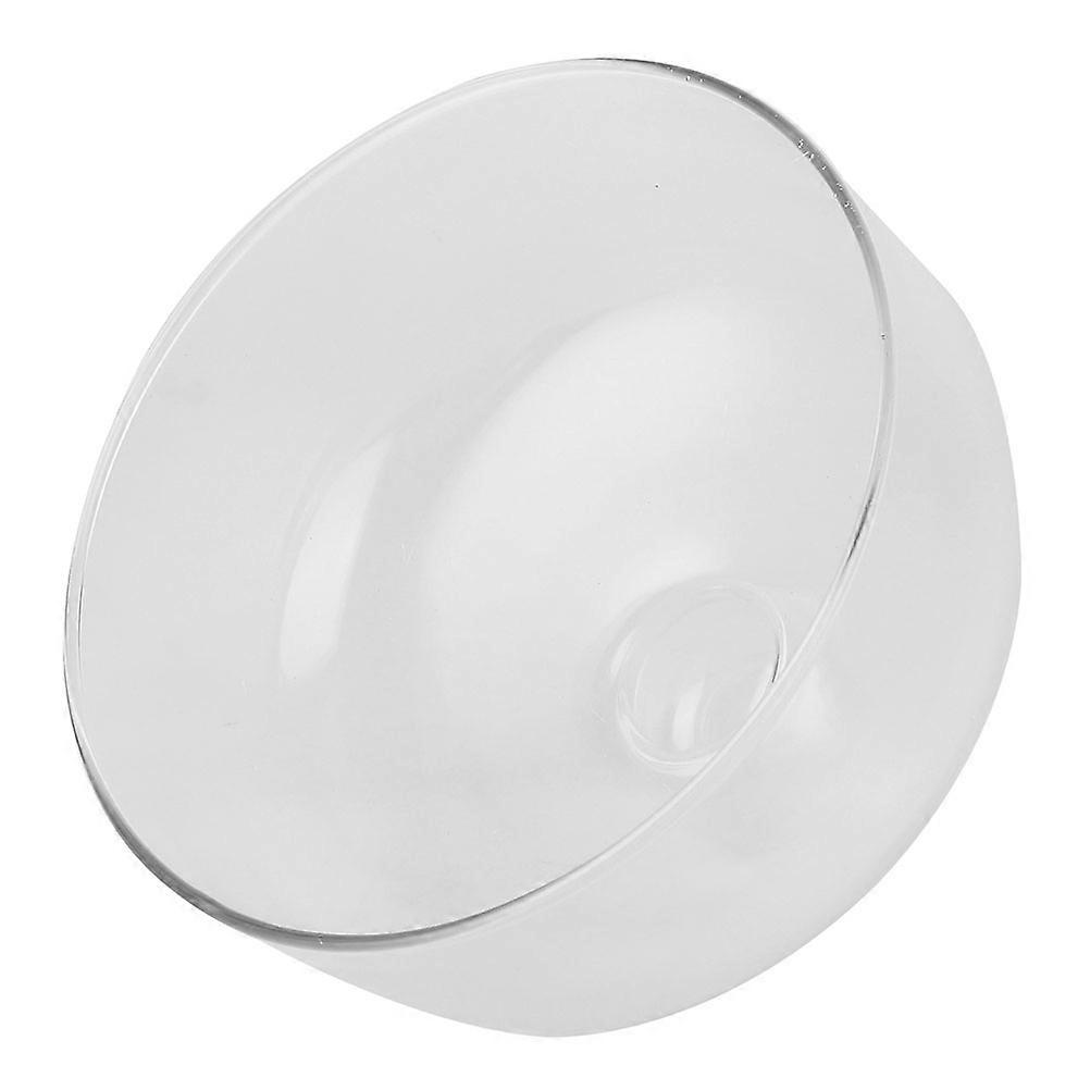 Clear Dessert Dome Protective Glass Display Enhancement Round Shape 1Pack