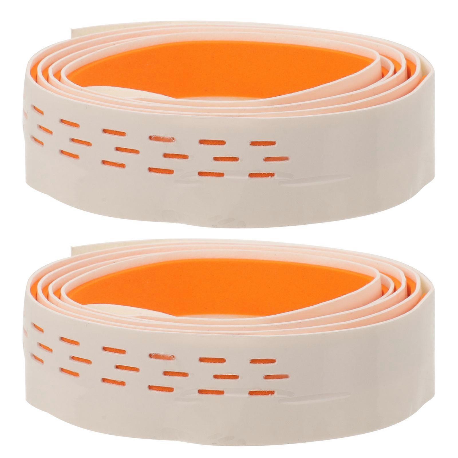 Racket Overgrips Tapes Tennis Racket Non Slip Bright Color Design 110.00X2.50X0.20CM Super Absorbent 2Pcs