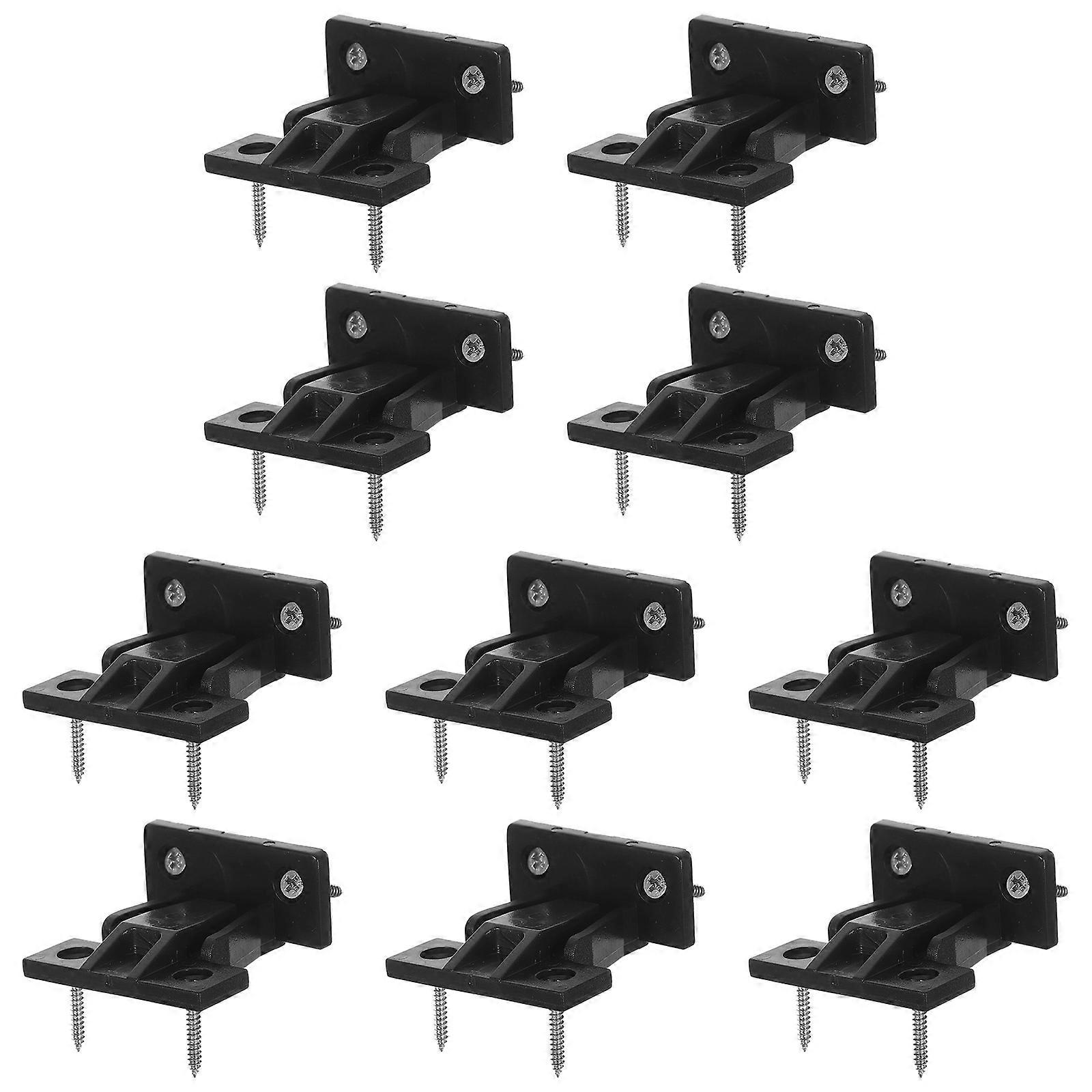 Adjustable Plastic Furniture Panel Joints Connector Clips for Cabinet Wardrobe Assembly Quick Installation Multi Scene Use Screws Included Stable and