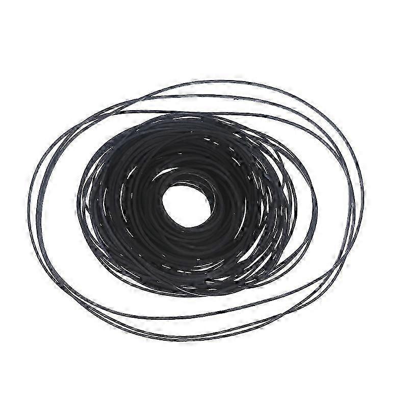 100Pcs 1X1mm Mix Cassette Tape Machine Square Belt Assorted long 40-135mm