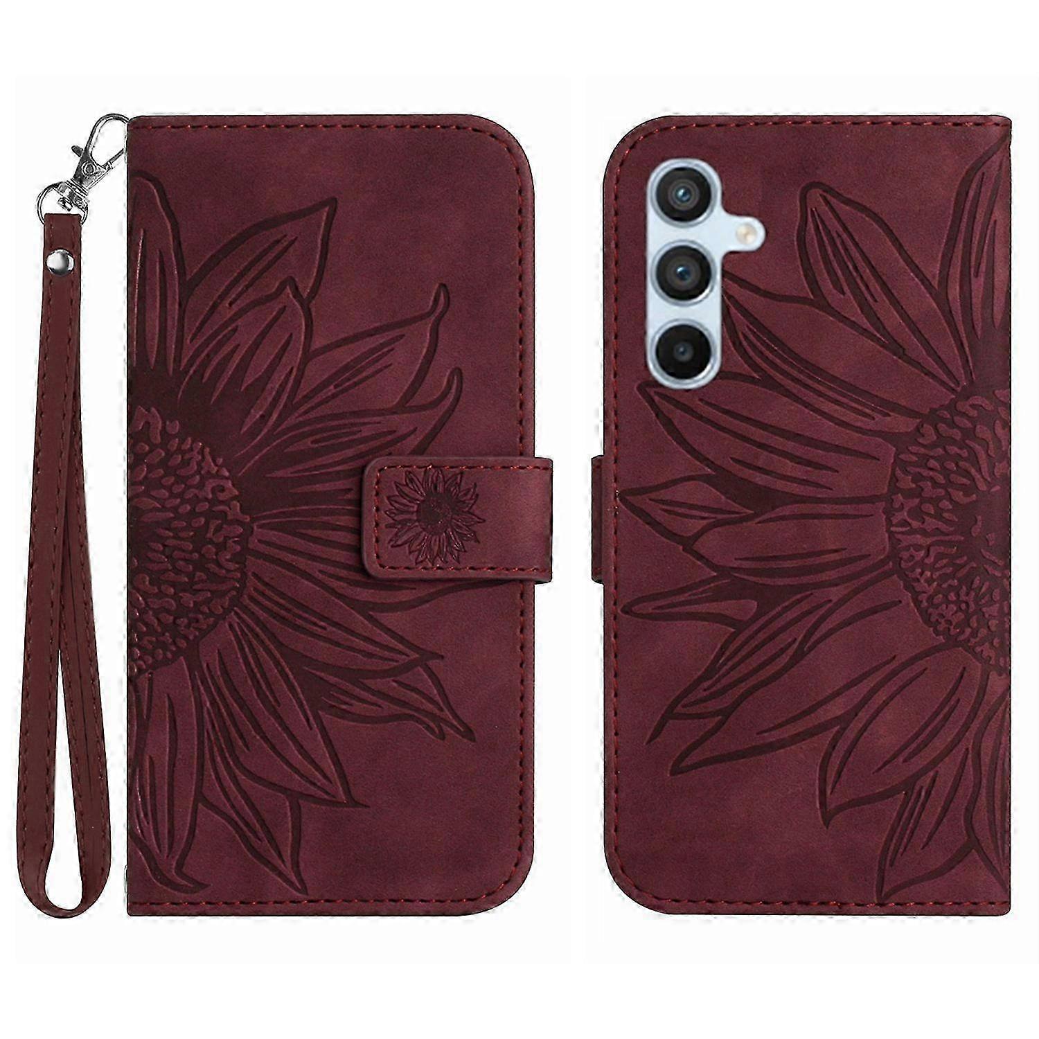 For 4G Compatible Phone Case with Skin-touch PU Leather for a Certain Brand
